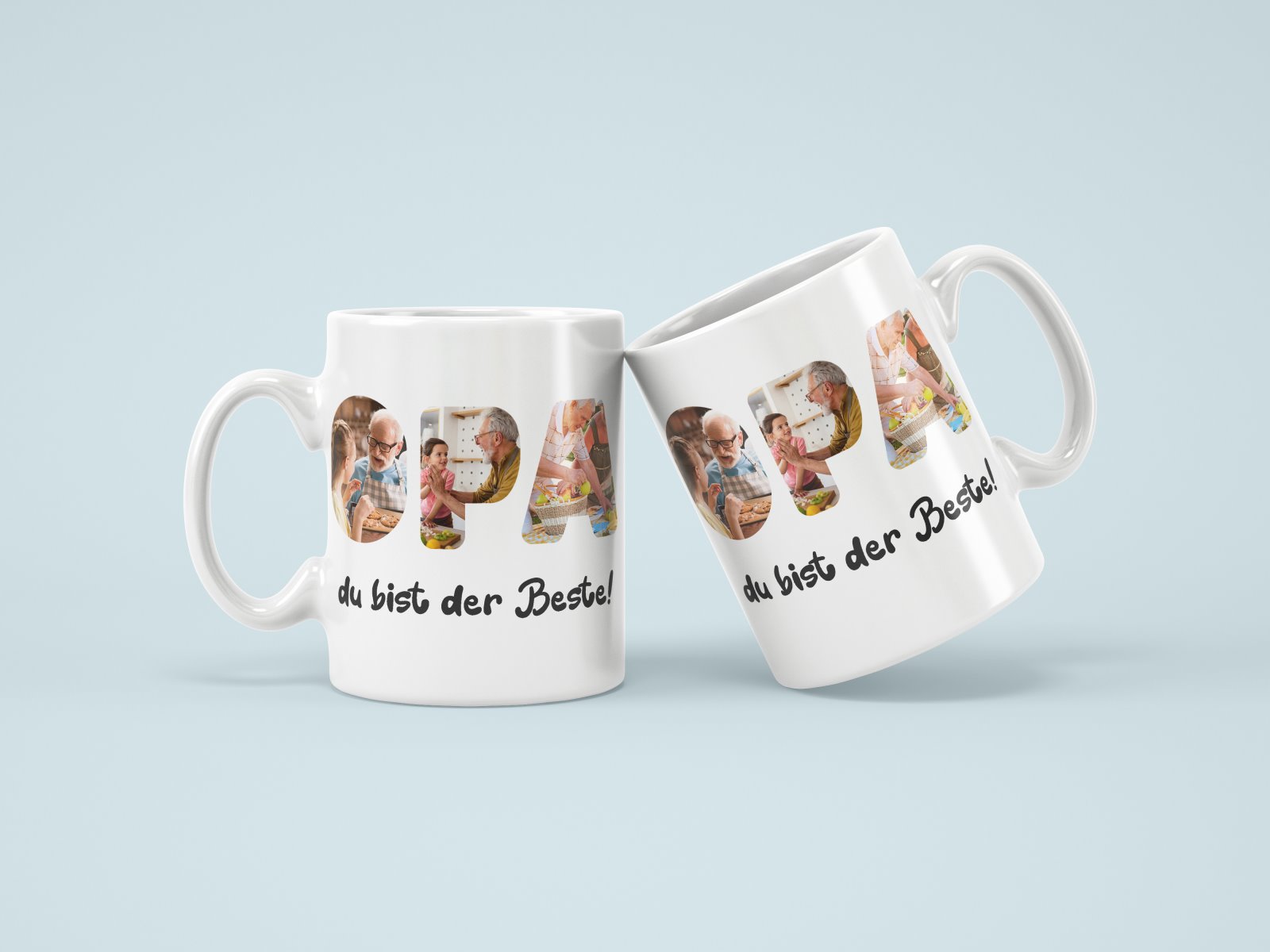 Fotogeschenk - Tassen Druck - Freistellung - partymodule.de