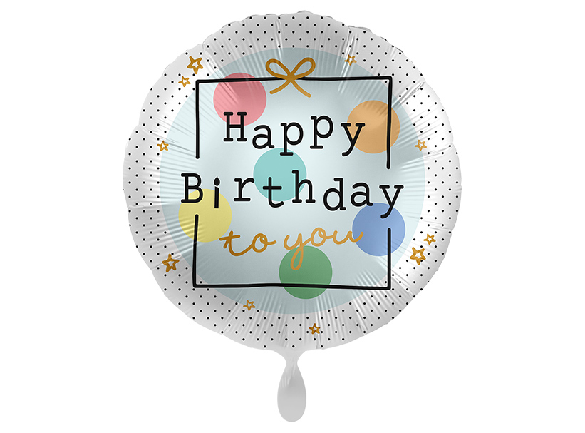 Folienballons Geburtstag - partymodule.de