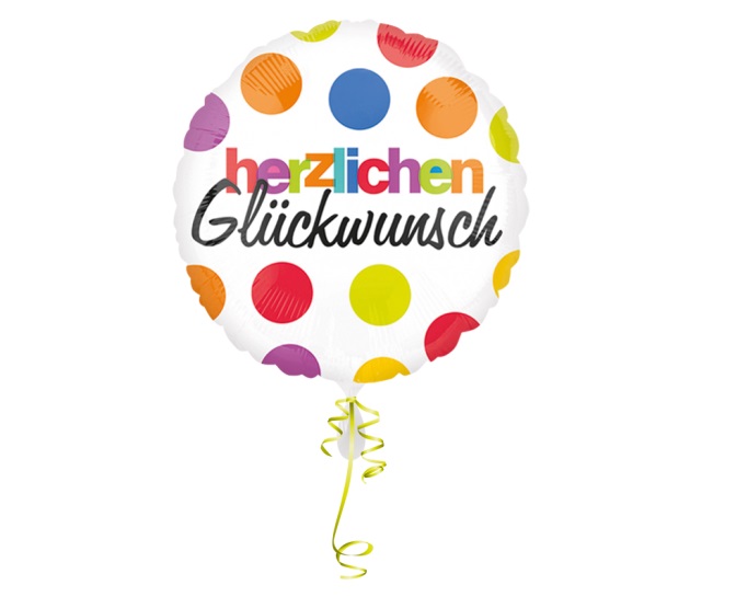 Folienballons Geburtstag - partymodule.de